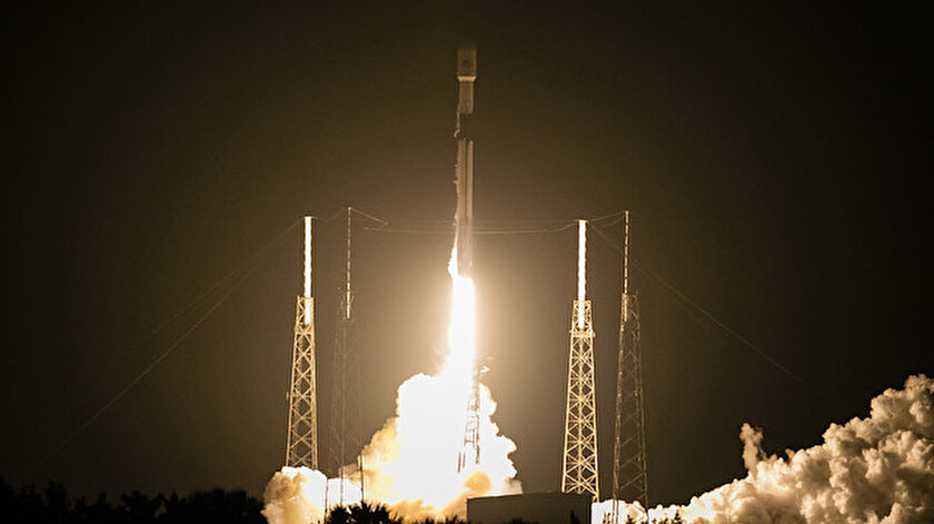 Türksat 5A uydusu uzaya fırlatıldı.