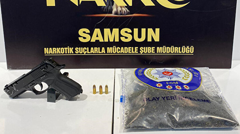 Samsun'da operasyon