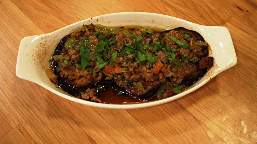 Kıymalı musakka.