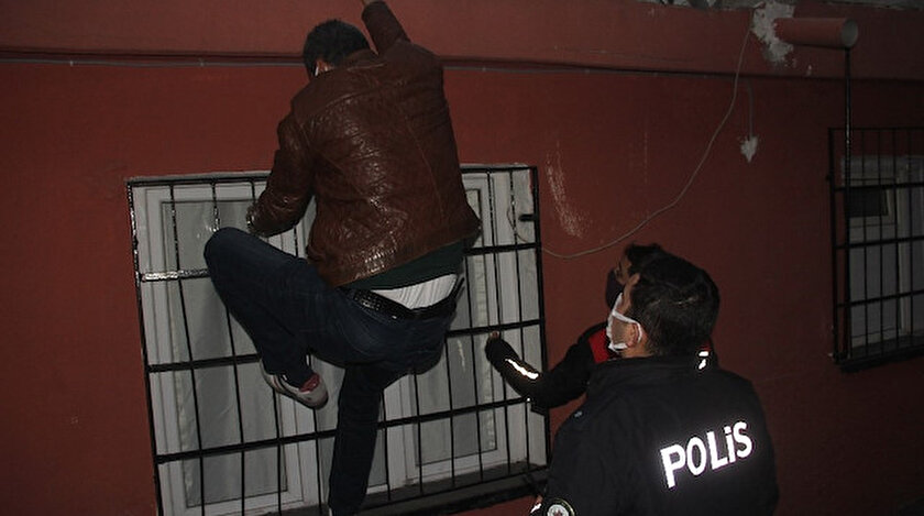 Polis zanlıyı gözaltına alarak polis merkezine götürdü.