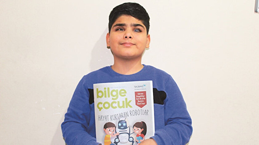 Bilge Çocuk Dergisi, Braille alfabesi ile oluşturulmuş özel sayı yayınladı.