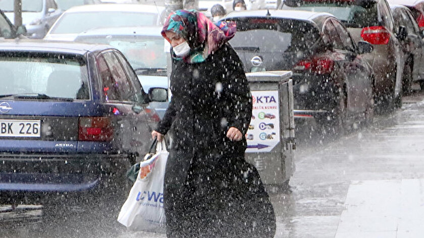 Erzurum'da yar yerine yağmur yağdı