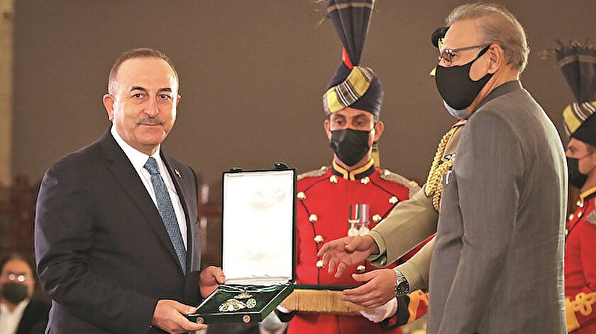 Mevlüt Çavuşoğlu - Arif Alvi