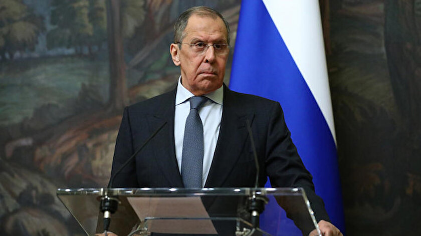 Lavrov, 2020 yılını değerlendirdiği çevrim içi basın toplantısı düzenledi.