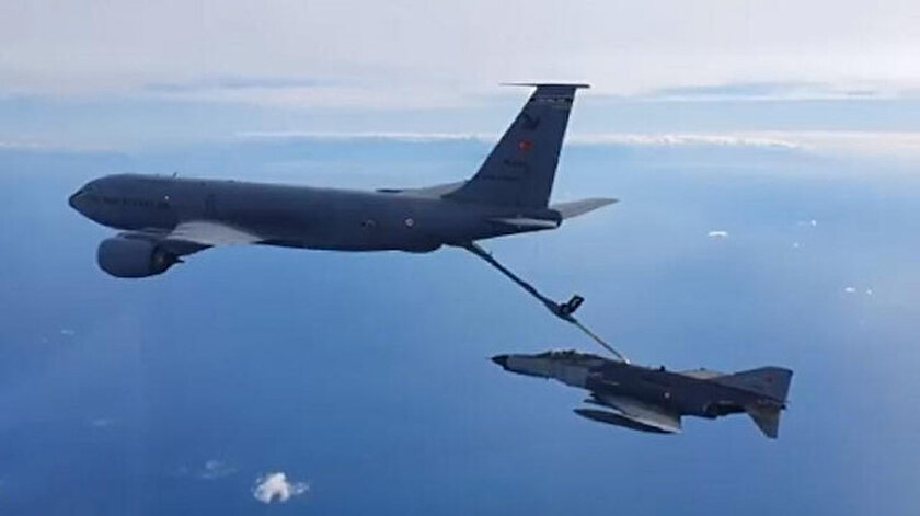 Doğu Akdenizde gövde gösterisi: F-16lar havalandı