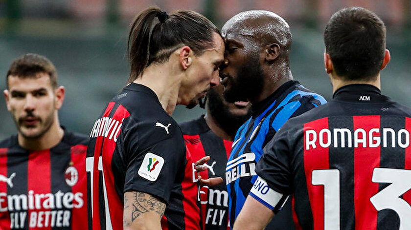 Ibrahimovic ve Lukaku'nun tartıştığı anlar