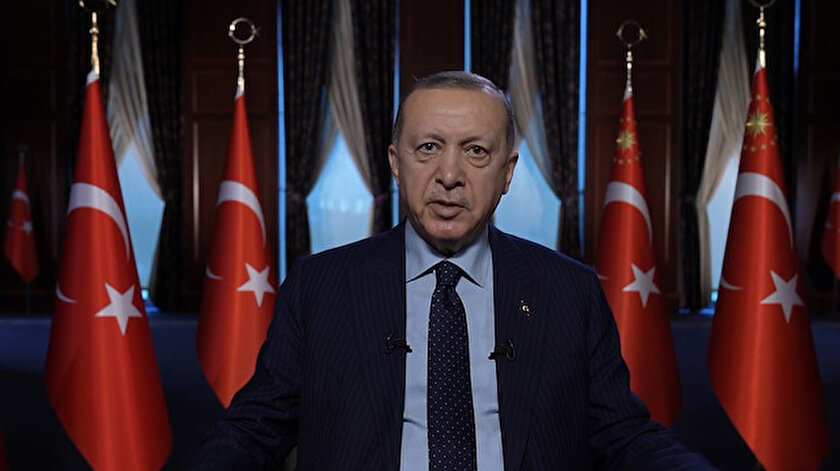 Cumhurbaşkanı Recep Tayyip Erdoğan.