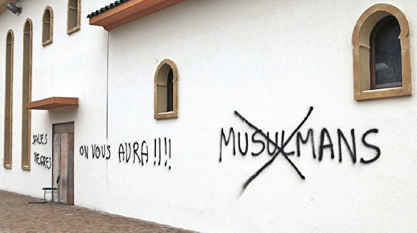Fransada nefret salgını: Müslümanlara saldırı yüzde 53 arttı