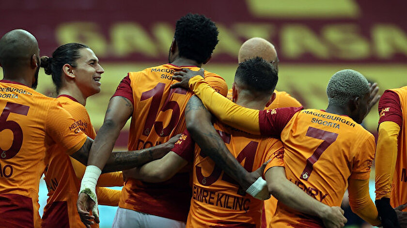 Galatasaray seriye bağladı: 4 maçta 12 gol attılar