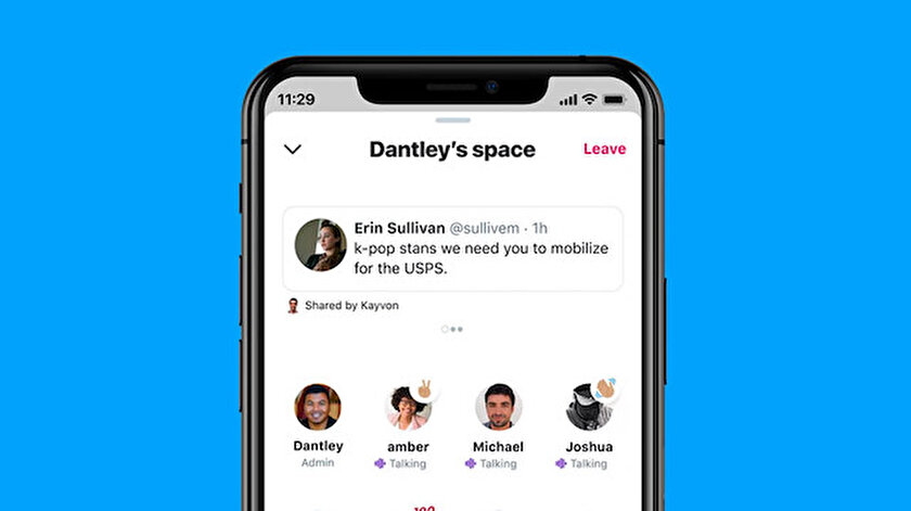 Twitterın sesli iletişim özelliği Spaces Androide de geliyor
