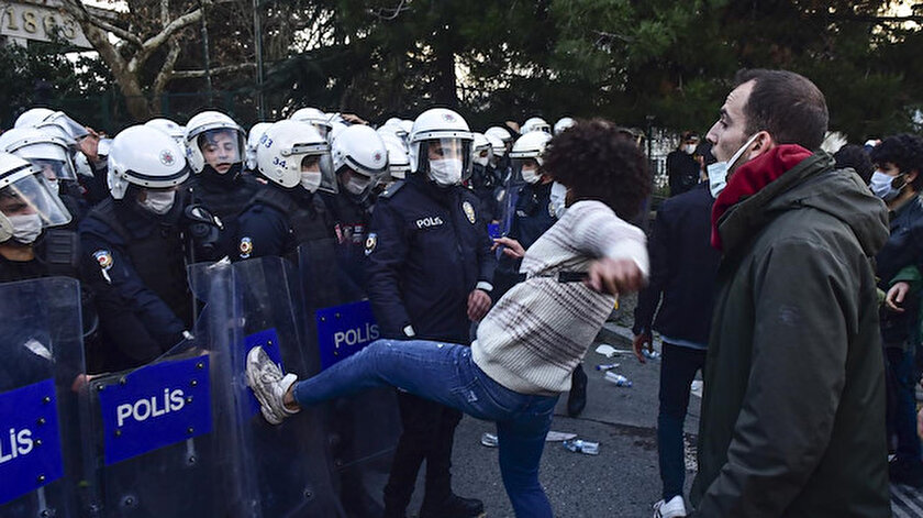 Boğaziçi eylemlerinde gözaltına alınan bir kişi DHKP-C üyesi çıktı