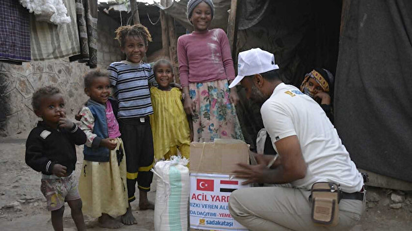 Sadakataşı’ndan Yemen’e 1 milyon TL’lik insani yardım