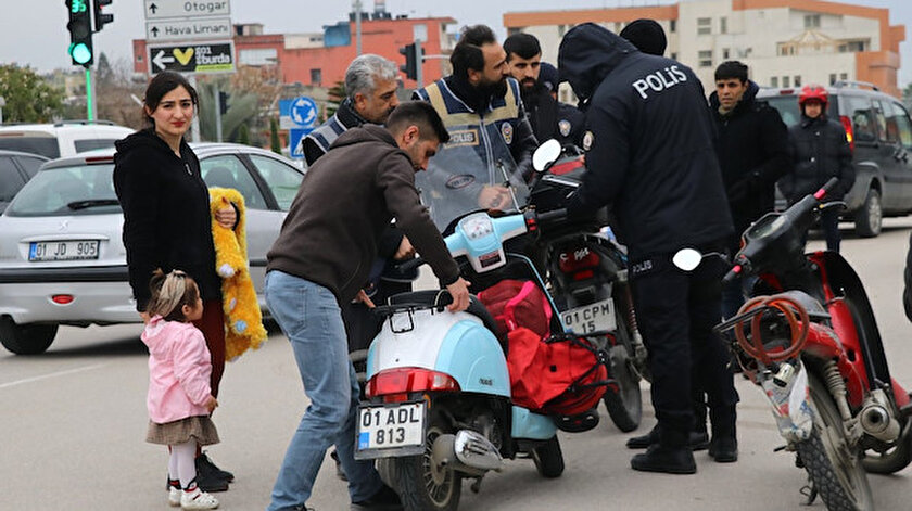 Ülke genelinde eş zamanlı trafik, motosiklet ve traktör uygulaması