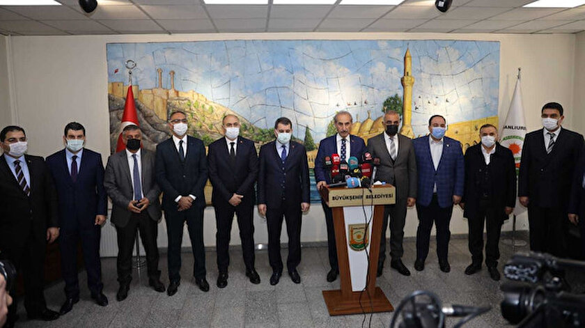 Belediye başkanlarından Şanlıurfa Belediye Başkanı Beyazgüle destek açıklaması