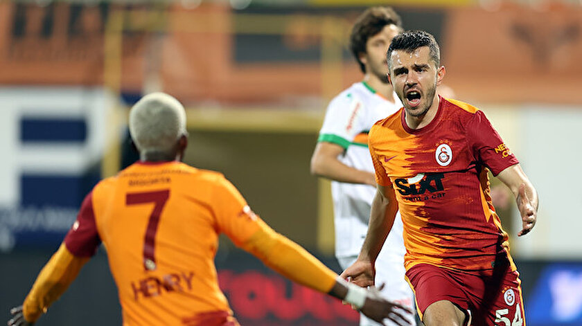 Galatasaraylı futbolcuların gol sevinçleri