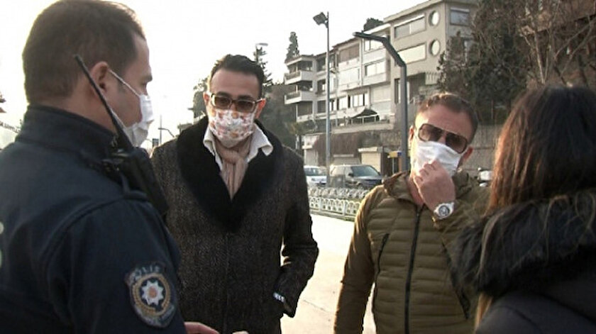 Kısıtlamada sokağa çıktı 6 bin TL ceza ödedi.