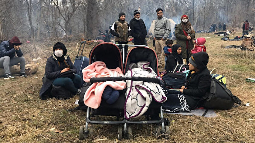 Yunanistanın Midilli Adasındaki hamile bir Afgan sığınmacı kendini yaktı