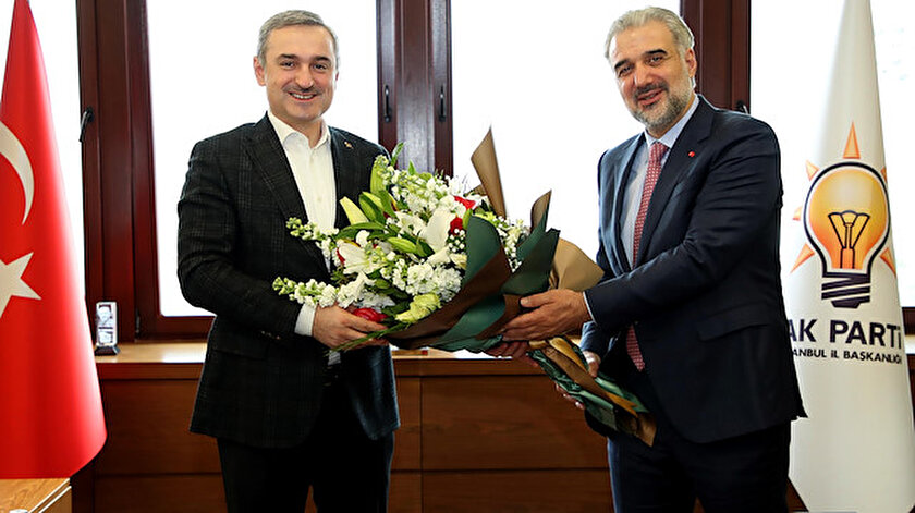 AK Parti İstanbul Teşkilatında devir teslim töreni yapıldı