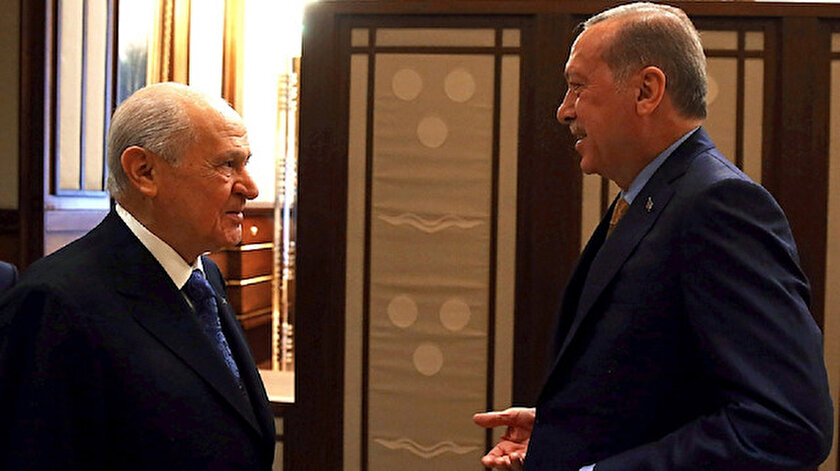 Devlet Bahçeli Cumhurbaşkanı Erdoğanın doğum gününü kutladı