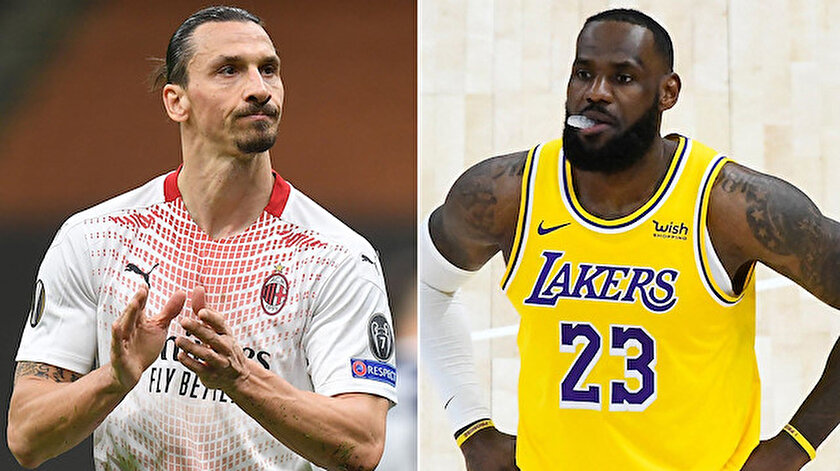 LeBrondan Zlatana yanıt: Saldırılacak yanlış kişiyim