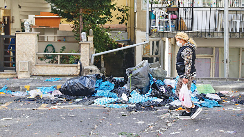 İstanbul Maltepede çöp dağları geri geldi