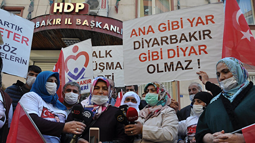 HDP önündeki eylemde 547nci gün: Aile sayısı 209 oldu