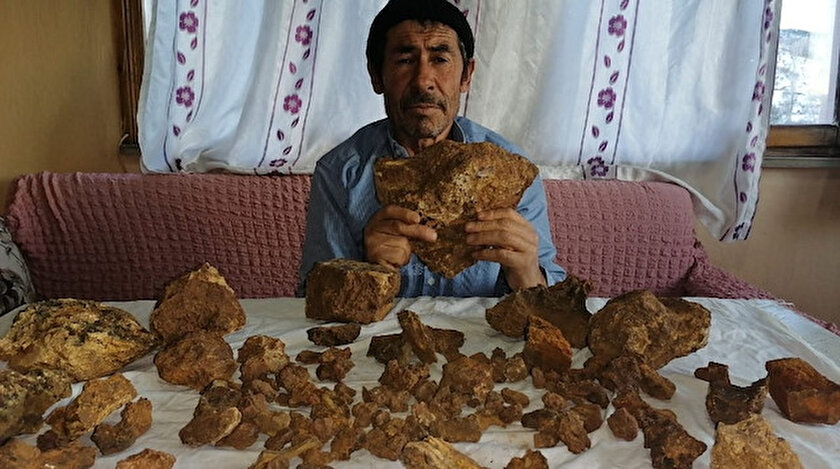 Tarlasında bulduğu göktaşı için müşteri bekliyor: Çok ciddi fiyatlara satılıyor dediler