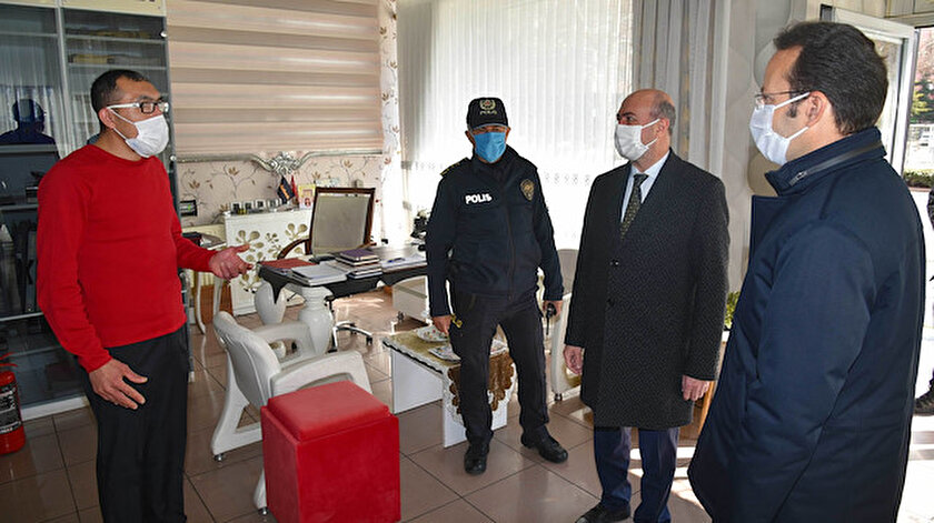 Selçukluda korona denetimi