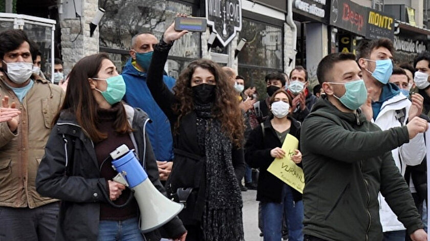 Boğaziçi eylemlerinde boy gösteren provokatöre terör operasyonunda gözaltı