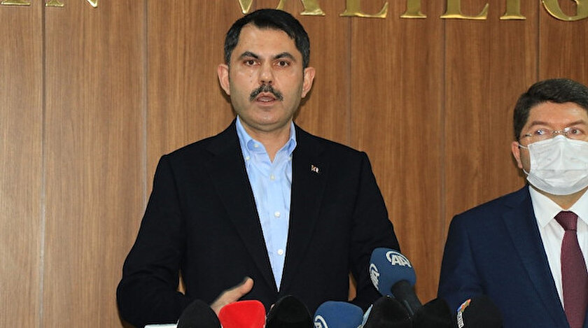 Bakan Murat Kurum : Depremi terörle mücadele kadar önemsiyoruz