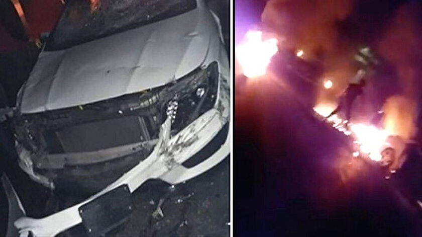 Lübnan’da bir sürücü yolu kapatan göstericileri ezdi: 7 yaralı
