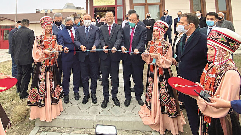 İlk Maarif okulu Kırgızistan’a