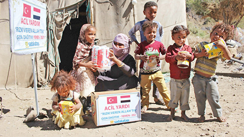 Yemen açlık virüsü ile mücadele ediyor