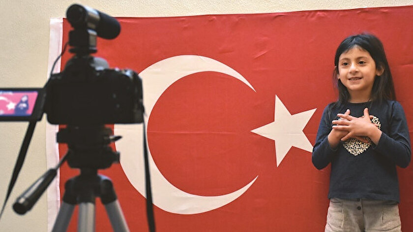 Lübnan’ın en küçük Türkçe öğretmeni
