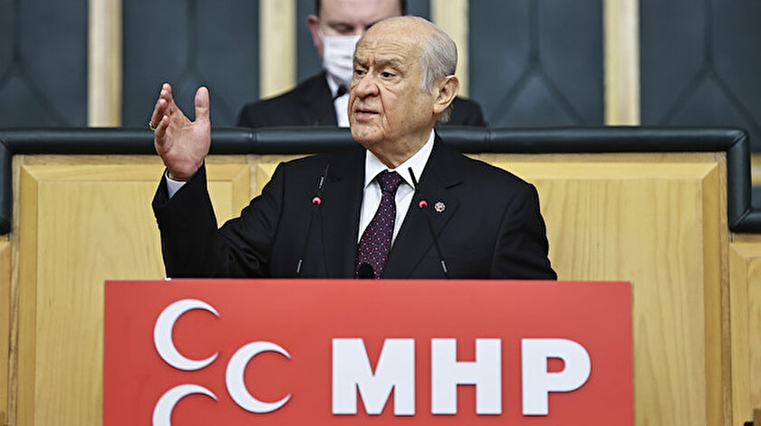 Bahçeliden AYMye HDP tepkisi