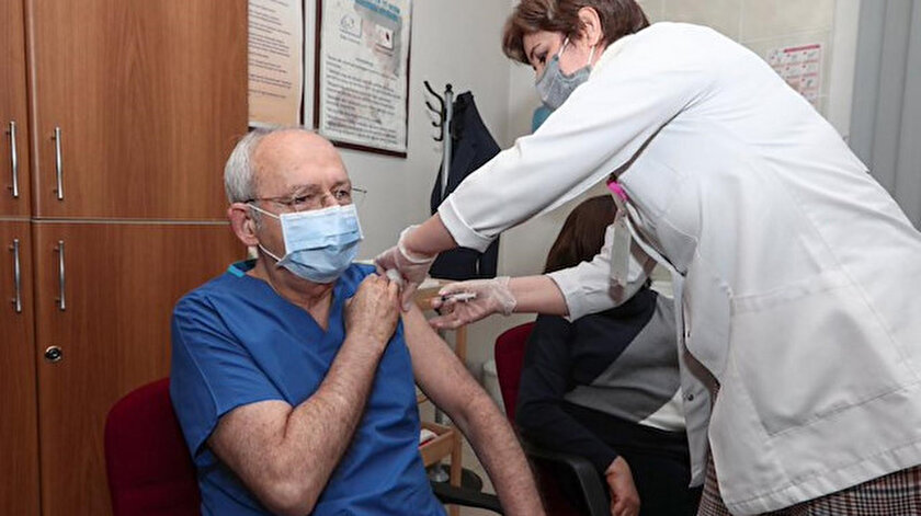 Aşı uygulanan 17 milyon kişi içinde kendisi de bulunan Kılıçdaroğlu: Kimse aşı olamıyor