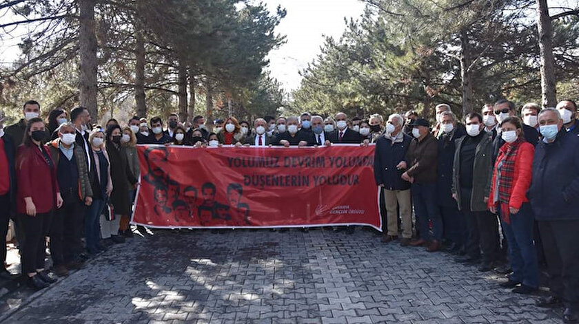 CHP ve HDP terörist Mahir Çayan’ın mezarında buluştu