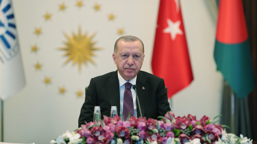 Cumhurbaşkanı Erdoğan D-8 Zirvesi’nde seslendi: Yerel parayla ticarete ağırlık vermeliyiz