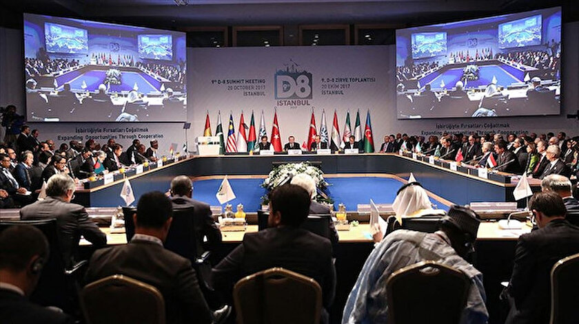 D-8 10 yıllık yol haritası kabul edildi