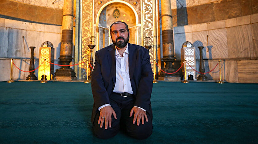 Ayasofya Camii İmamı Mehmet Boynukalın üniversitedeki görevine geri döndü
