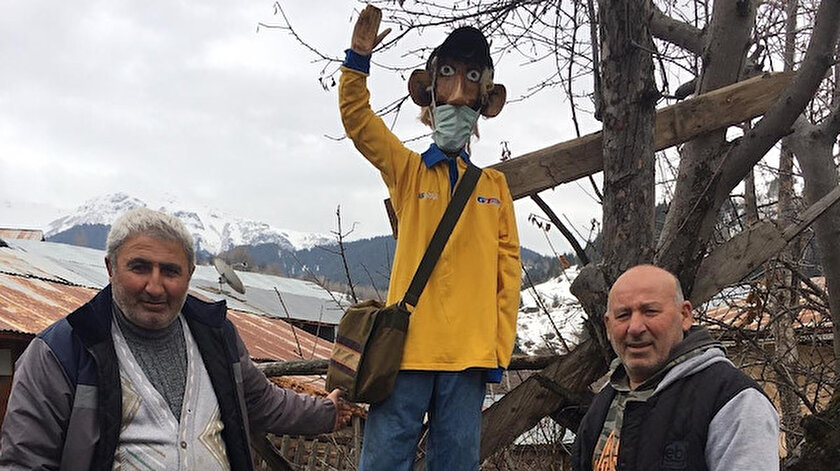 Vaka sayısı sıfır olan köyde ilginç korona önlemi: Misafirler ancak onu görünce hatırlıyor