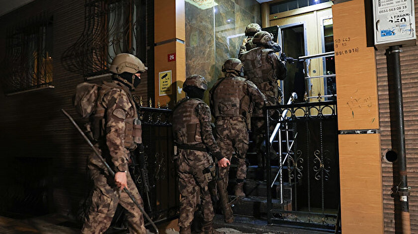 İstanbul merkezli 5 ilde organize suç örgütü operasyonu
