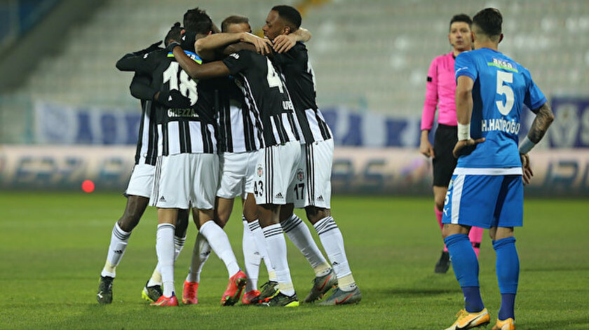 Beşiktaş Erzurumda kritik virajı döndü: Puan farkı 7 oldu