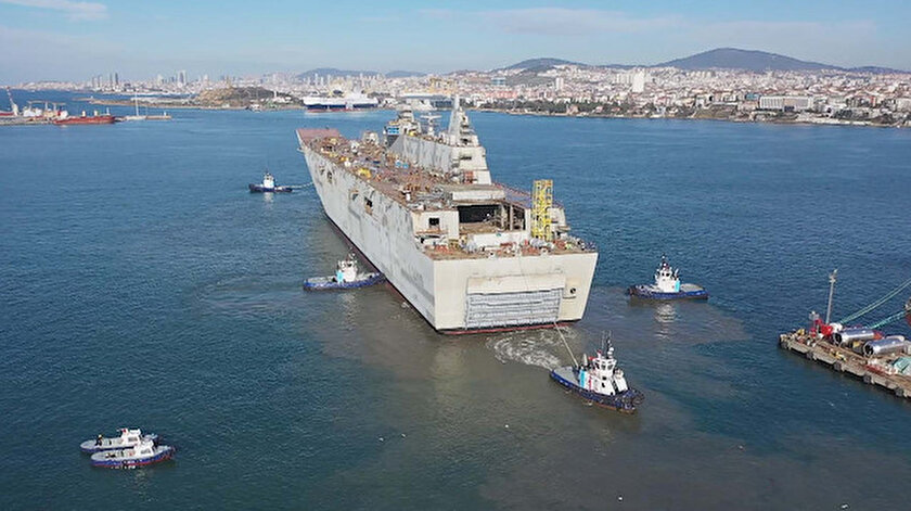 TCG Anadolu Türkiyenin denizdeki hareket yeteneğini artıracak