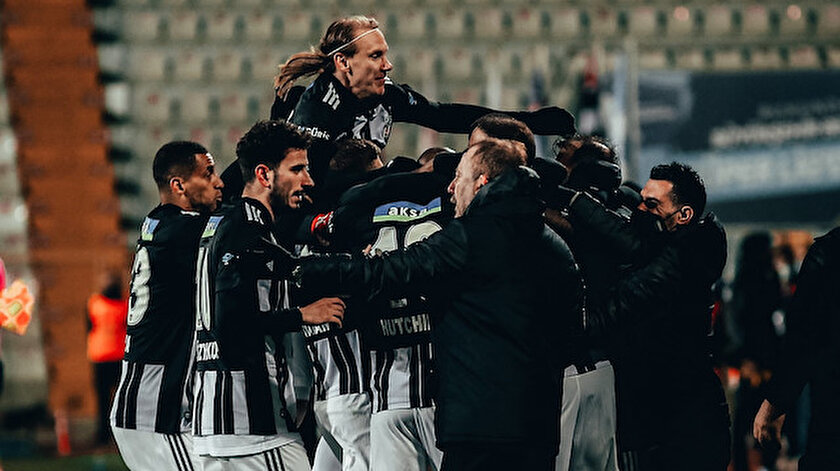Beşiktaş zafere yürüyor