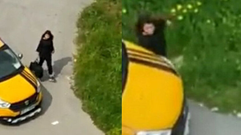 Genç kıza sokak ortasında dehşeti yaşatmıştı: O taksici ağabeyi çıktı