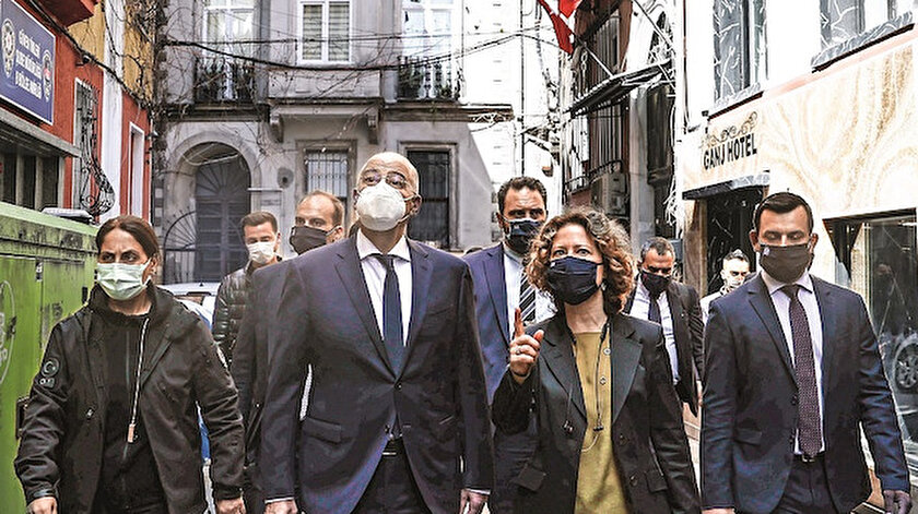 Çavuşoğlu’nun konuğu Dendias