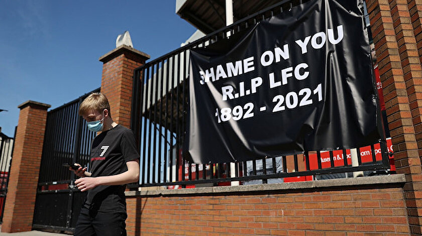Liverpoolun taraftar grubu kulüplerini desteklemeyeceklerini açıkladı