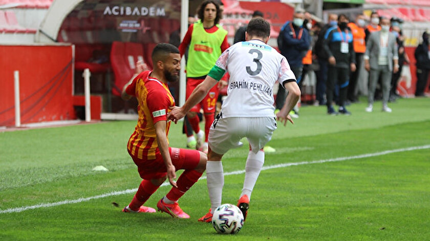 Kayseride 6 puanlık maçta kazanan yok