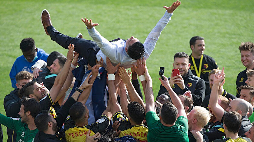 Watford yeniden İngiltere Premier Lige yükseldi